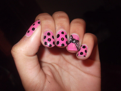 Pink nails unas color rosa (139)