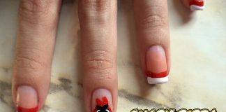 Uñas decoradas de Angry Birds
