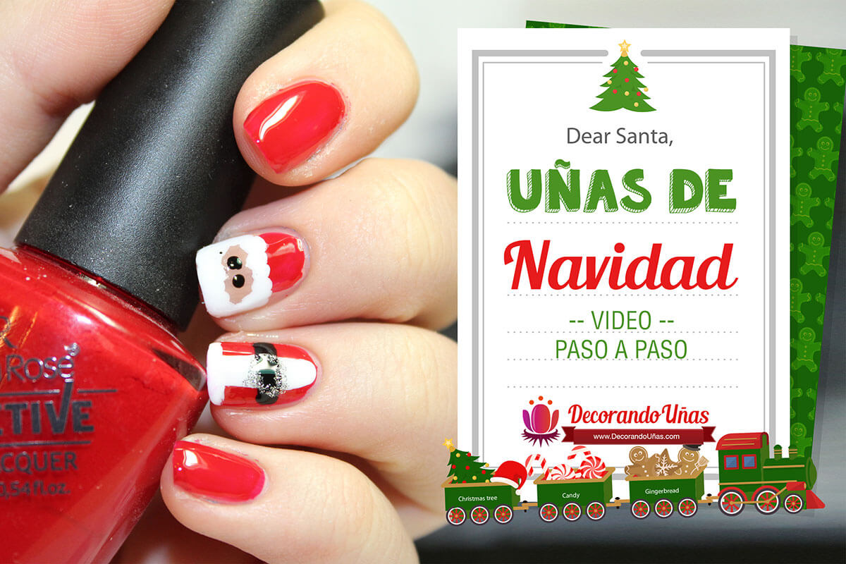 unas-navidenas-santa-claus