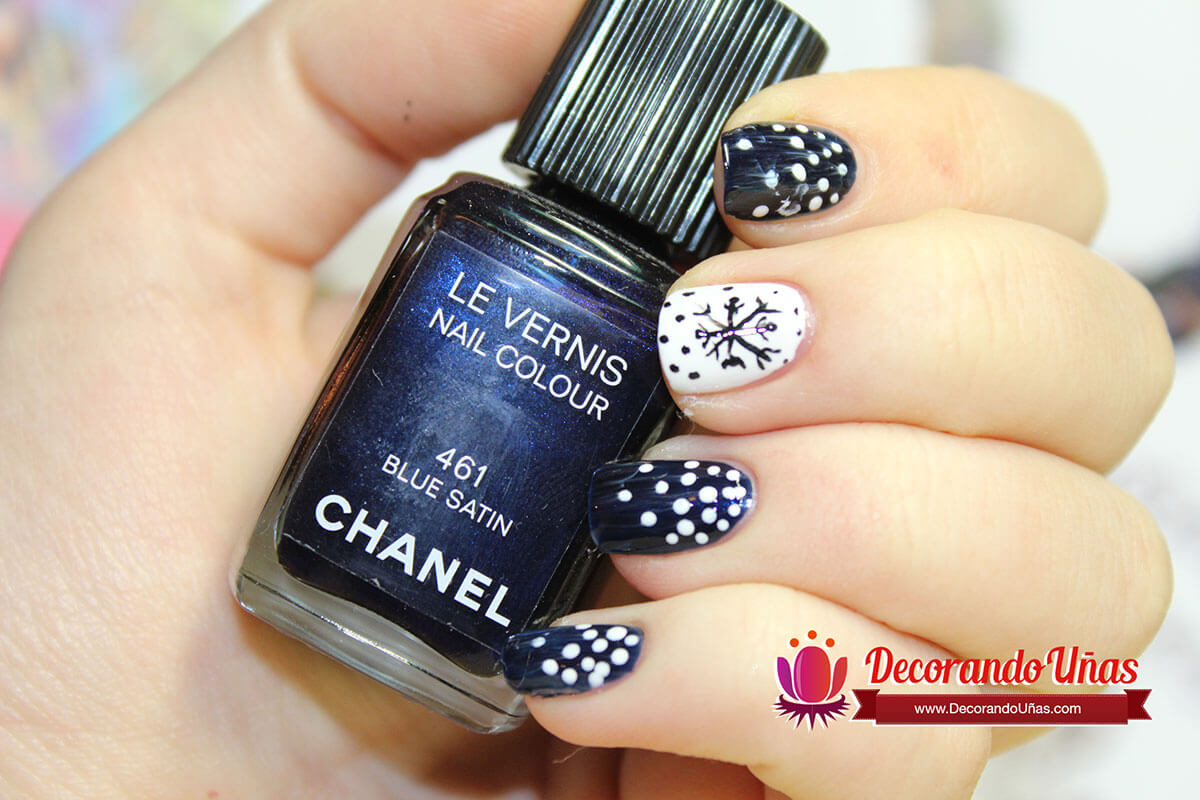 unas-de-navidad-azul