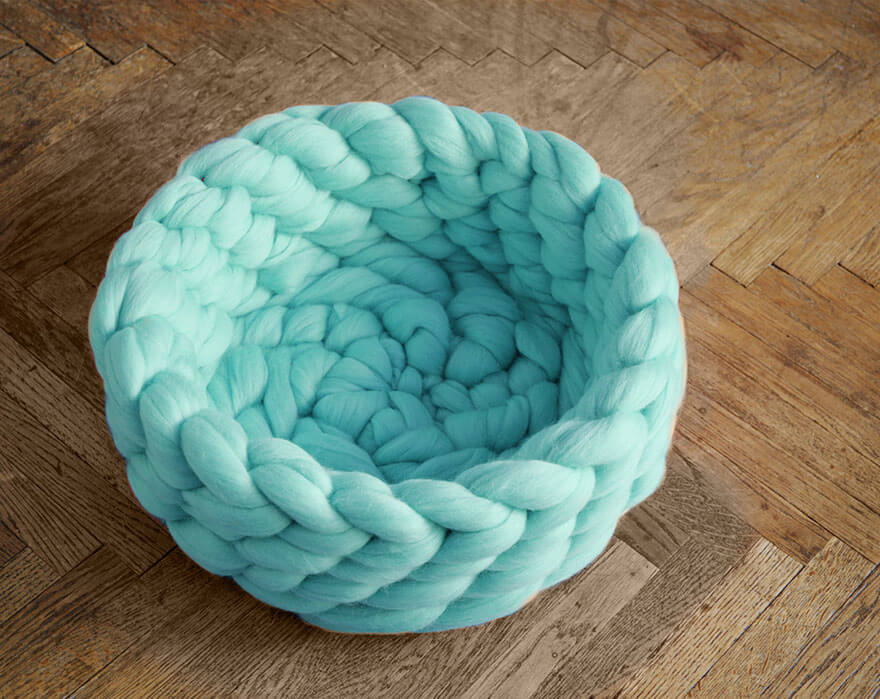 cama-mascota-tejido-gigante