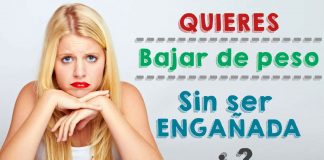 Bajar de peso sin ser engañada