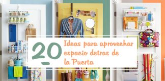 20 ideas para aprovechar los espacios detras de las puertas